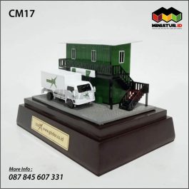 CM17 Miniatur Truk Logistik