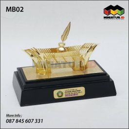 MB02 Miniatur Bangunan Pondok Pesantren