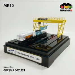 MK15 Miniatur Kereta Api Logistik