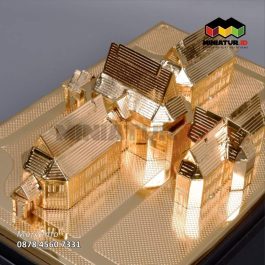 MB24 Souvenir Miniatur Kantor DPRD Halmahera Utara