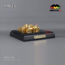 MB23 Souvenir Miniatur Kantor Bupati Puncak Jaya