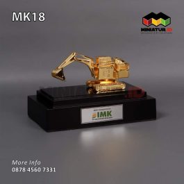 MK18 Souvenir Miniatur Crawler Excavator PT Indo Muro Kencana