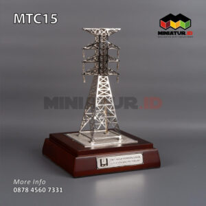 Souvenir Miniatur Tower Sutet PLN Unit Induk Pembangunan