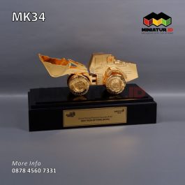 MK34 Souvenir Miniatur Wheel Loader