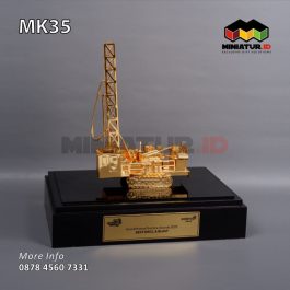 MK35 Souvenir Miniatur Blasting Drilling Rig