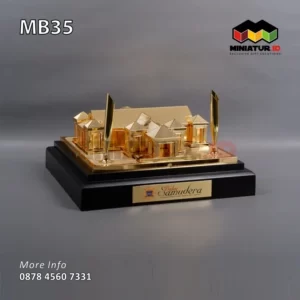 Souvenir Miniatur Gedung Balai Samudera