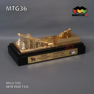 Miniatur Conveyor PT Borneo Indobara