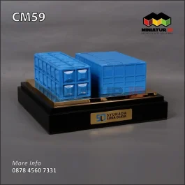 CM59 Miniatur Container Custom Syuhada Loka Djaya