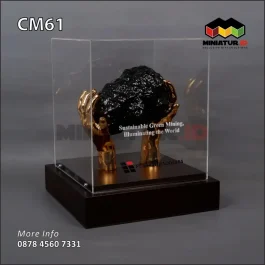 CM61 Miniatur Custom Sustainable Green Mining Award