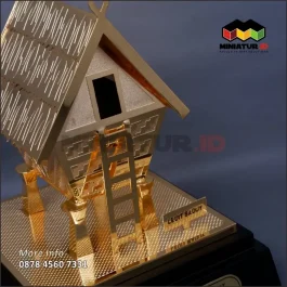 MB57 Miniatur Logam Leuit Baduy