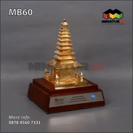 MB60 Miniatur Bangunan Ikonik Pura