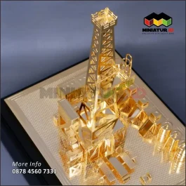 MTG42 Miniatur Rig Pengeboran Buzi Hydrocarbons