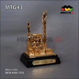 MTG43 Miniatur Kilang Lube Oil Complex (LOC)