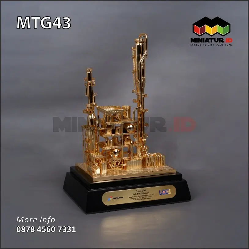 MTG43 Miniatur Kilang Lube Oil Complex (LOC)