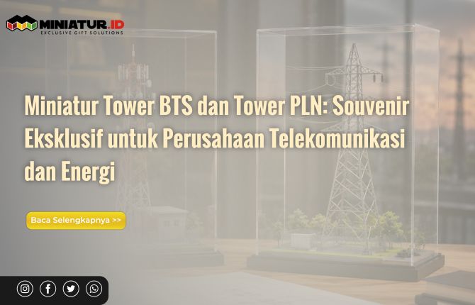 miniatur tower bts - miniatur id