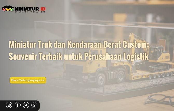 miniatur truk custom alat berat miniatur id