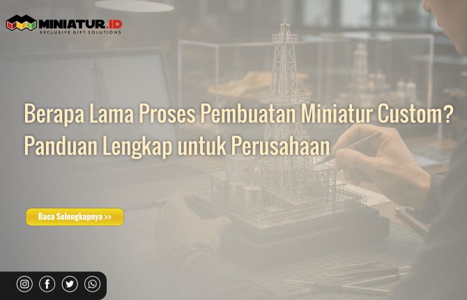 Berapa Lama Proses Pembuatan Miniatur Custom