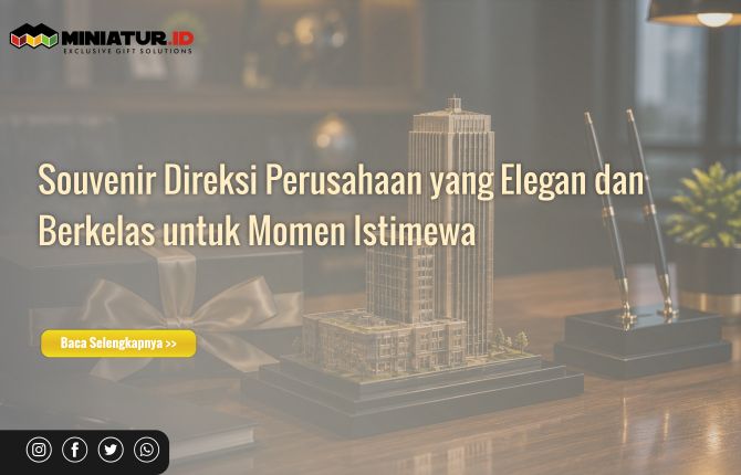 souvenir direksi perusahaan yang elegan