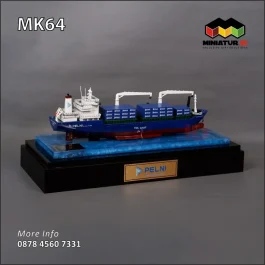 MK64 Miniatur Kapal Kargo PELNI (Tol Laut)