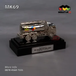 MK69 Miniatur Kendaraan Truk Tangki Bagitani