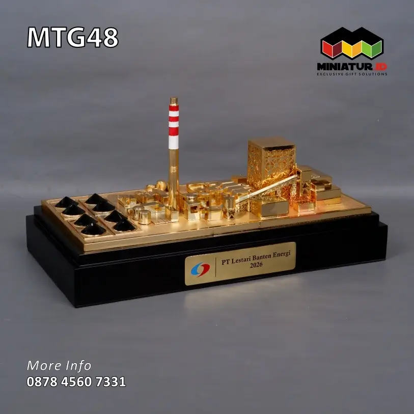MTG48 Miniatur Pembangkit Listrik (PLTU)