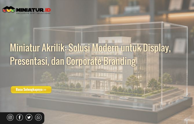 miniatur akrilik - miniatur id