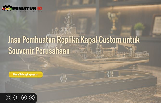 Jasa Pembuatan Replika Kapal Custom