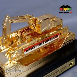 MJ11 Miniatur Custom Alat Berat & Jembatan Batalyon Zeni