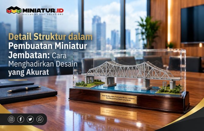 Detail Struktur dalam Pembuatan Miniatur Jembatan
