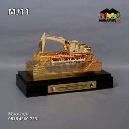 MJ11 Miniatur Custom Alat Berat & Jembatan Batalyon Zeni