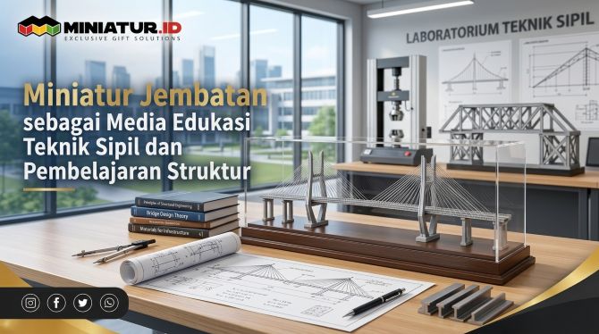 Miniatur Jembatan sebagai Media Edukasi