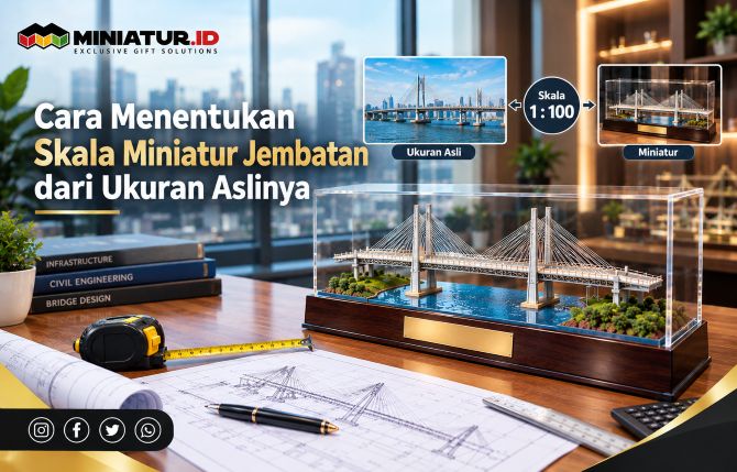 Cara Menentukan Skala Miniatur Jembatan dari Ukuran Aslinya
